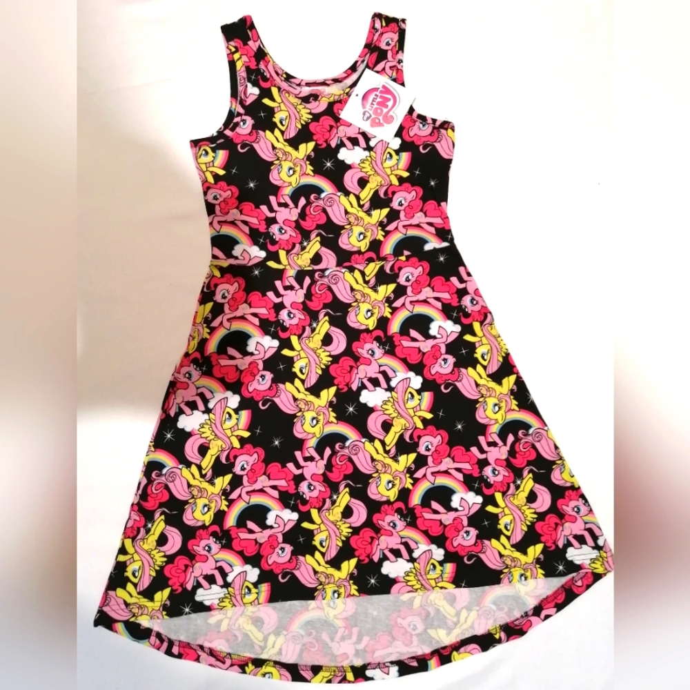 🔥SALE🔥 My Little Pony Girl's High Low Summer Dress NWT Sizes M (10/12), L (14)